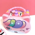 Cute Unicorn Purse Safe Bank For Kids