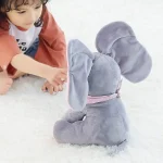 Peek-a-Boo Plush Elephant