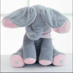 Peek-a-Boo Plush Elephant