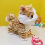 Musical Sensor Electric Stuffed Cat With Cute Voices