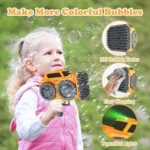 139 Holes Big Bubbles Blaster Gun For Kids