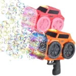 139 Holes Big Bubbles Blaster Gun For Kids