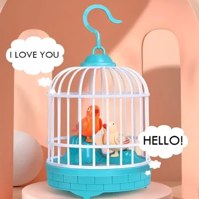 Cute Birds Cage Toy