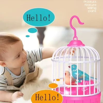 Cute Birds Cage Toy