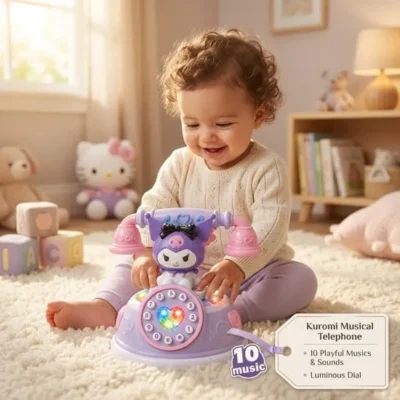 Kuromi Telephone With Lights And Music