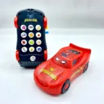 Musical Spiderman Car Phone For Kids