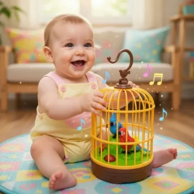 Sensor Happy Birds With Cute Voices & Lights