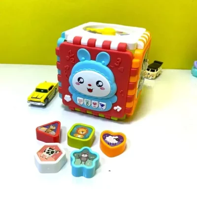 Early Learning Activity Cube Box