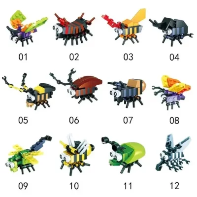 Educational Insects Blocks For Kids