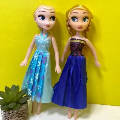 Pair of Elsa Angel Dolls