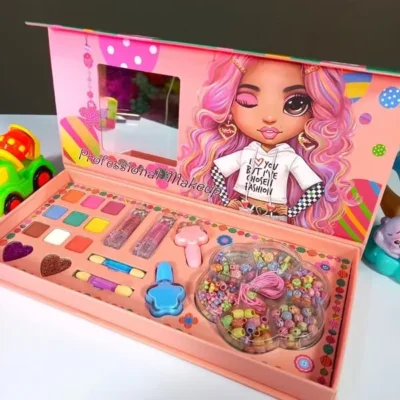 Beads & Makeup Kit Set For Kids