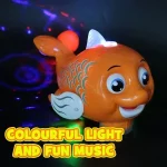 Floating Ball Cute Fish With Music & Lights