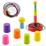 Rings Toss Game Set For Kids