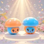 Head Push Mushroom Car Toy