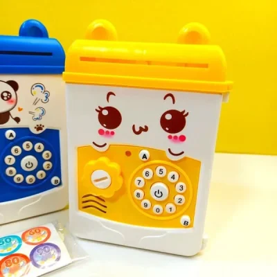 Cartoon Money Safe Bank For Kids