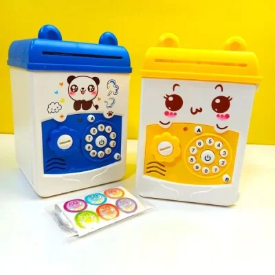 Cartoon Money Safe Bank For Kids