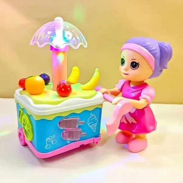 Doll Ice Cream Cart Doll Ice Cream Cart