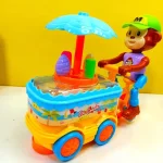 Monkey Ice Cream Car With Music & Lights