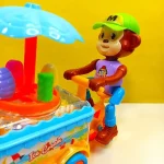 Monkey Ice Cream Car With Music & Lights