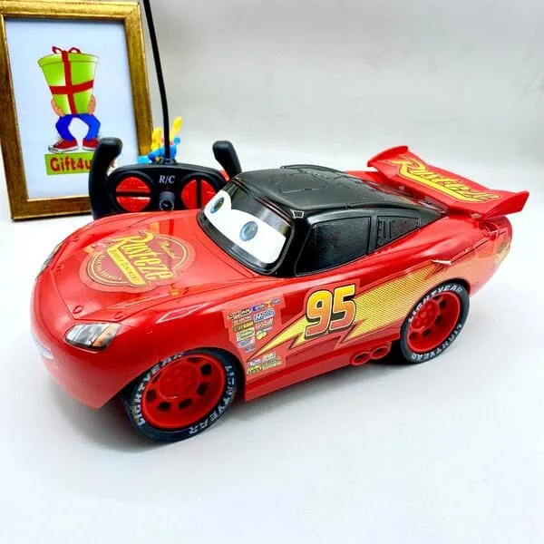 Remote Control Mcqueen Cartoon Car For Kids - Gift4u.Pk