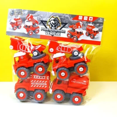 Fire Brigade Cars Set