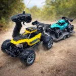 RC Monster Truck With Car Carrier Set