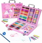 128-Pcs-Premium-Color-Kit-Case-For-Kids