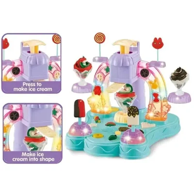 Musical Ice Cream Machine Color Mud Set