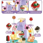 Musical Ice Cream Machine Color Mud Set