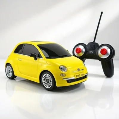 Remote Control Metallic Fiat 500 Iconic Car