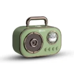 Retro Style Bluetooth Speaker With Mics