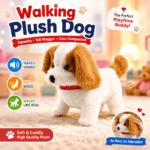 Adorable Walking Puppy With Cute Voices