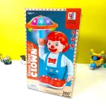 Circus Stunt Umbrella Clown Toy