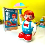 Circus Stunt Umbrella Clown Toy