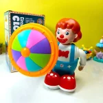 Circus Stunt Umbrella Clown Toy