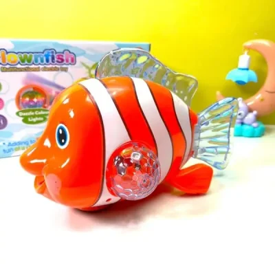 Clown Fish Toy With Music & 3D Lights