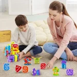 Numbers Robot Learning Activity Game Toy