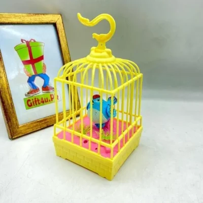 Sensor Bird Cage With Cute Voice