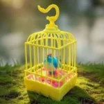 Sensor Bird Cage With Cute Voice