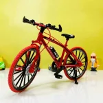 Die-Cast Metallic Bicycle Model