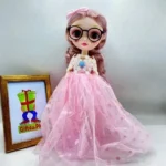 Fashion Doll With Floral Dress