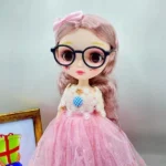 Fashion Doll With Floral Dress