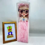 Fashion Doll With Floral Dress