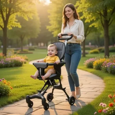 Foldable Lightweight Baby Stroller