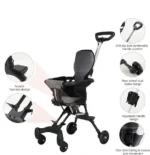Foldable Lightweight Baby Stroller