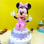 Minnie Mouse Birthday Musical Cake