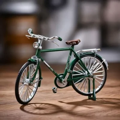 Vintage Diecast Bicycle Model