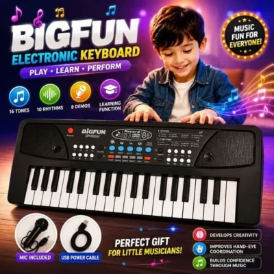 BIGFUN Musical Mega Electric Piano With Mic