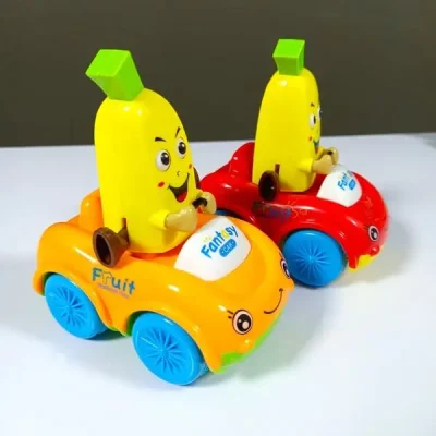 Banana Driving Friction Car Toy