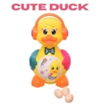 Headphone Duck Toy With Lay Eggs